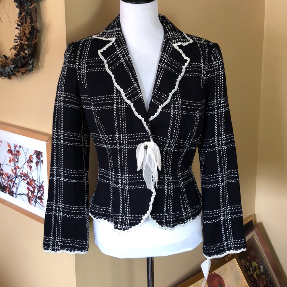 ECI NEW YORK | Plaid Spring Blazer, originally $129